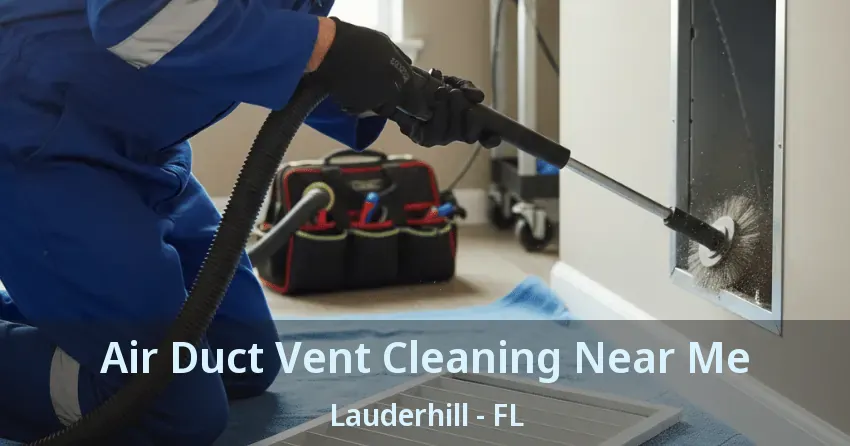 Air Duct Vent Cleaning Near Me Lauderhill - FL
