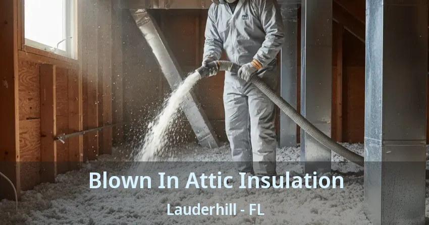 Blown In Attic Insulation Lauderhill - FL