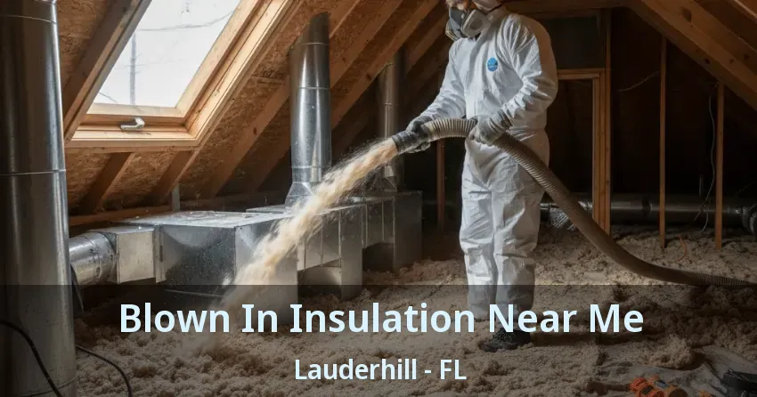 Blown In Insulation Near Me Lauderhill - FL
