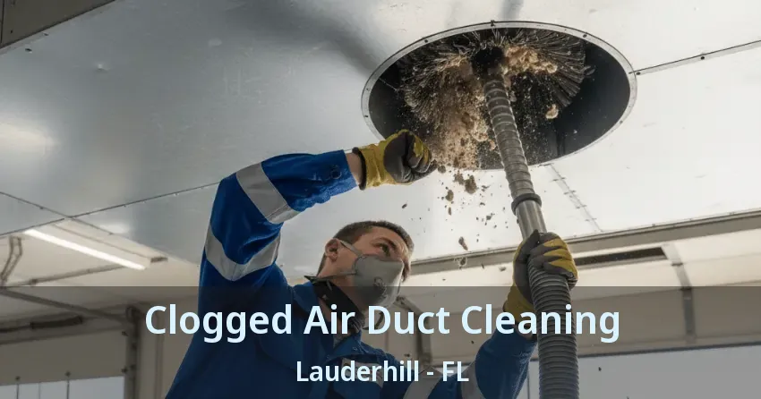 Clogged Air Duct Cleaning Lauderhill - FL Clogged Air Duct Cleaning Lauderhill - FL