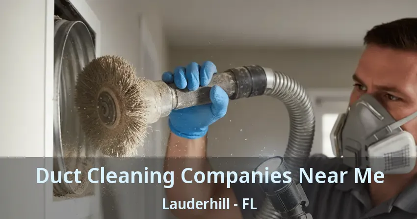 Duct Cleaning Companies Near Me Lauderhill - FL