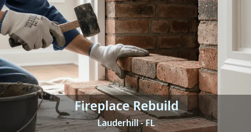 Fireplace Rebuild Lauderhill - FL