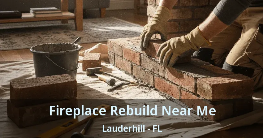 Fireplace Rebuild Near Me Lauderhill - FL