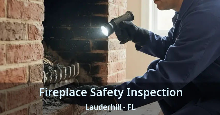 Fireplace Safety Inspection Lauderhill - FL