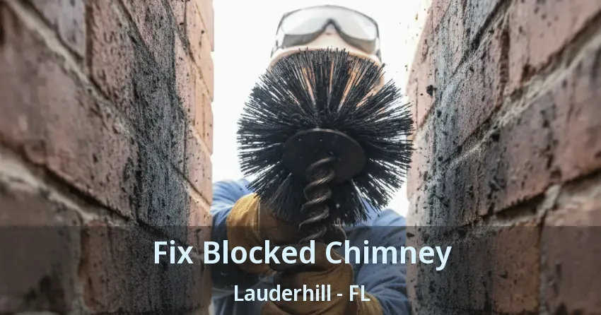 Fix Blocked Chimney Lauderhill - FL Fix Blocked Chimney Lauderhill - FL
