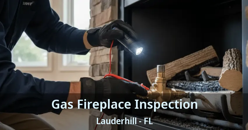 Gas Fireplace Inspection Lauderhill - FL