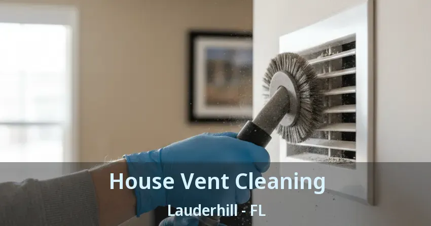 House Vent Cleaning Lauderhill - FL