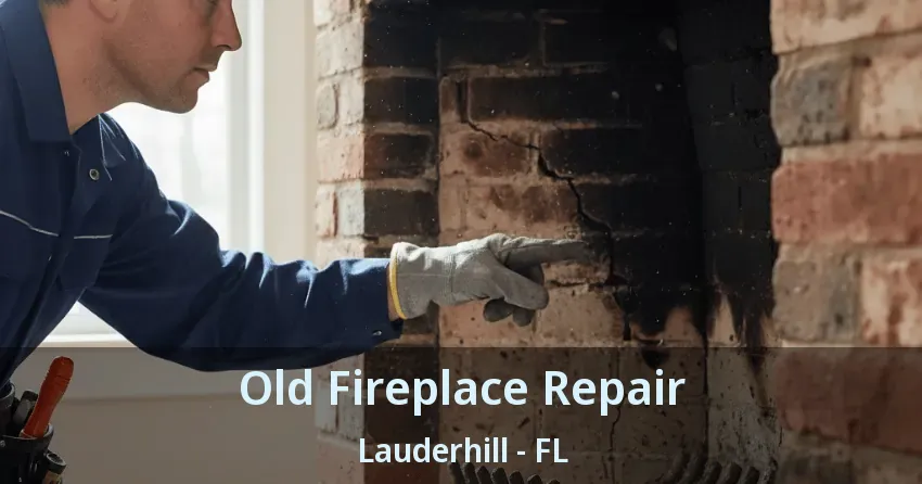 Old Fireplace Repair Lauderhill - FL