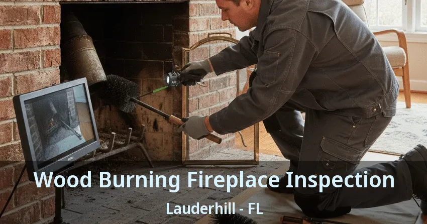 Wood Burning Fireplace Inspection Lauderhill - FL